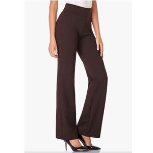 Tapata dark brown bootcut pull on pants XL stretchy slimming